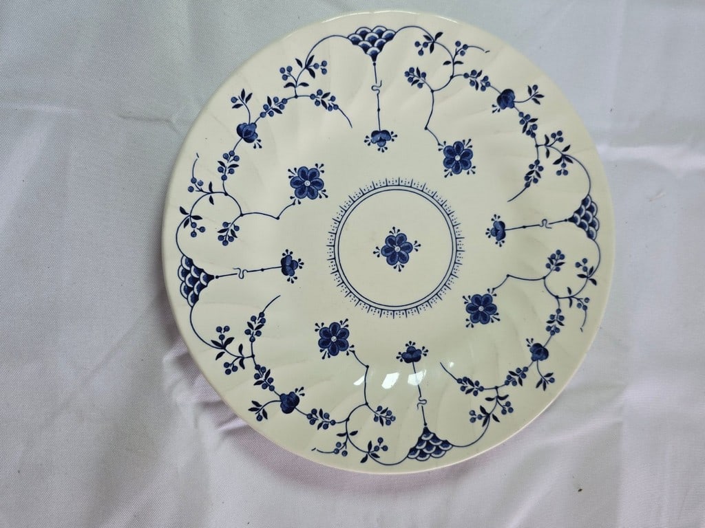 Collection of Blue and White Ceramic Plates - 7
