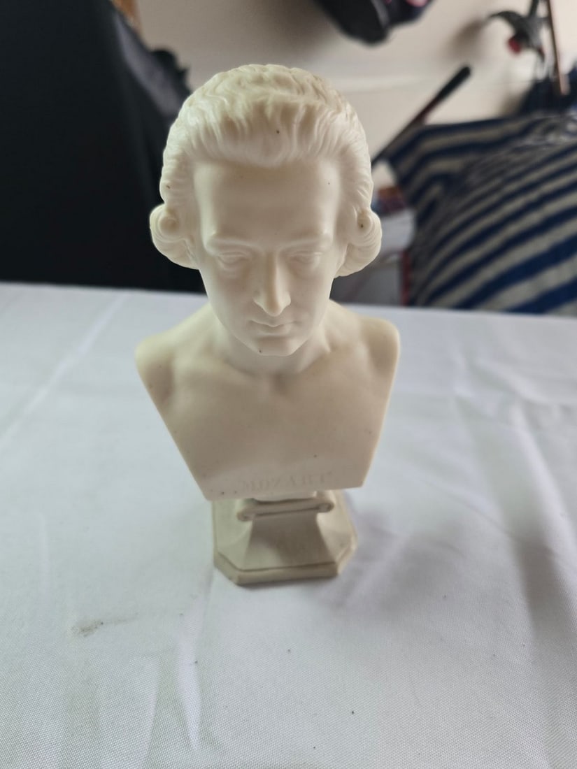 Collection of Six Neo-Classical Style Bisque and Ceramic Figurines - 6