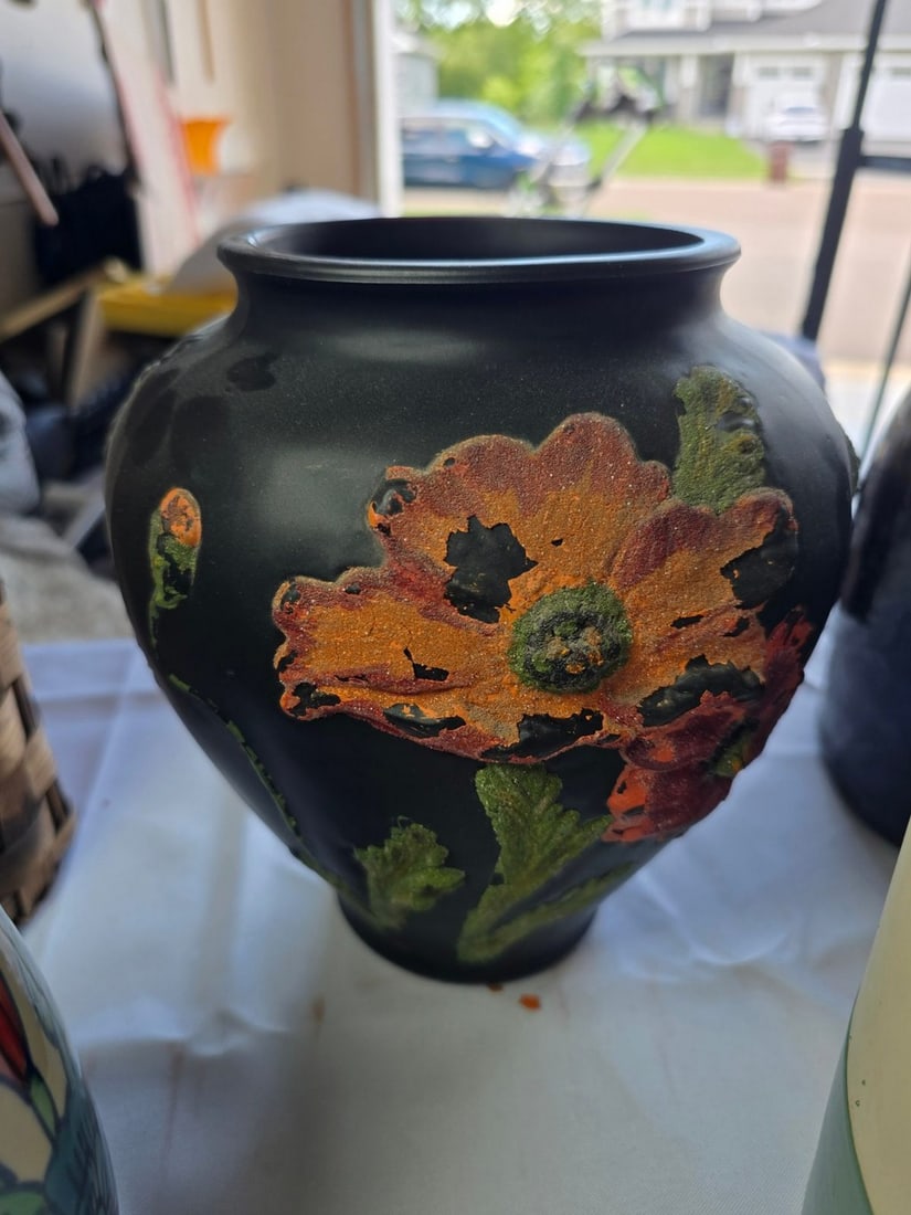 Collection of Assorted Pottery and Woven Demijohn - 3