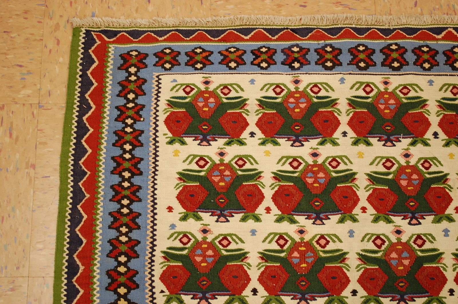 Persain SENNAH KILIM 3'4" x 5'5" - 4