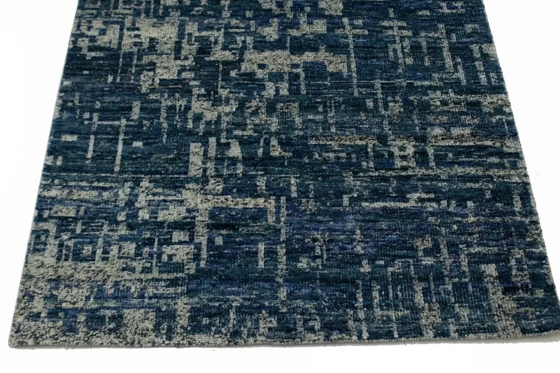 Multicolored Geometric 5X8 Indo-Gabbeh Modern Rug - 7
