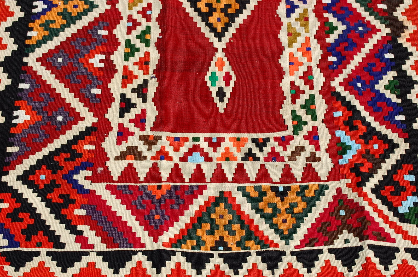 Persain SHRAZ KILIM RUG 3' 9" x 28' - 7