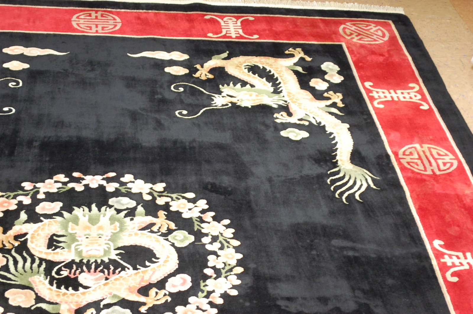 CHINESE NICHOLS RUG 9'x12'2" - 4