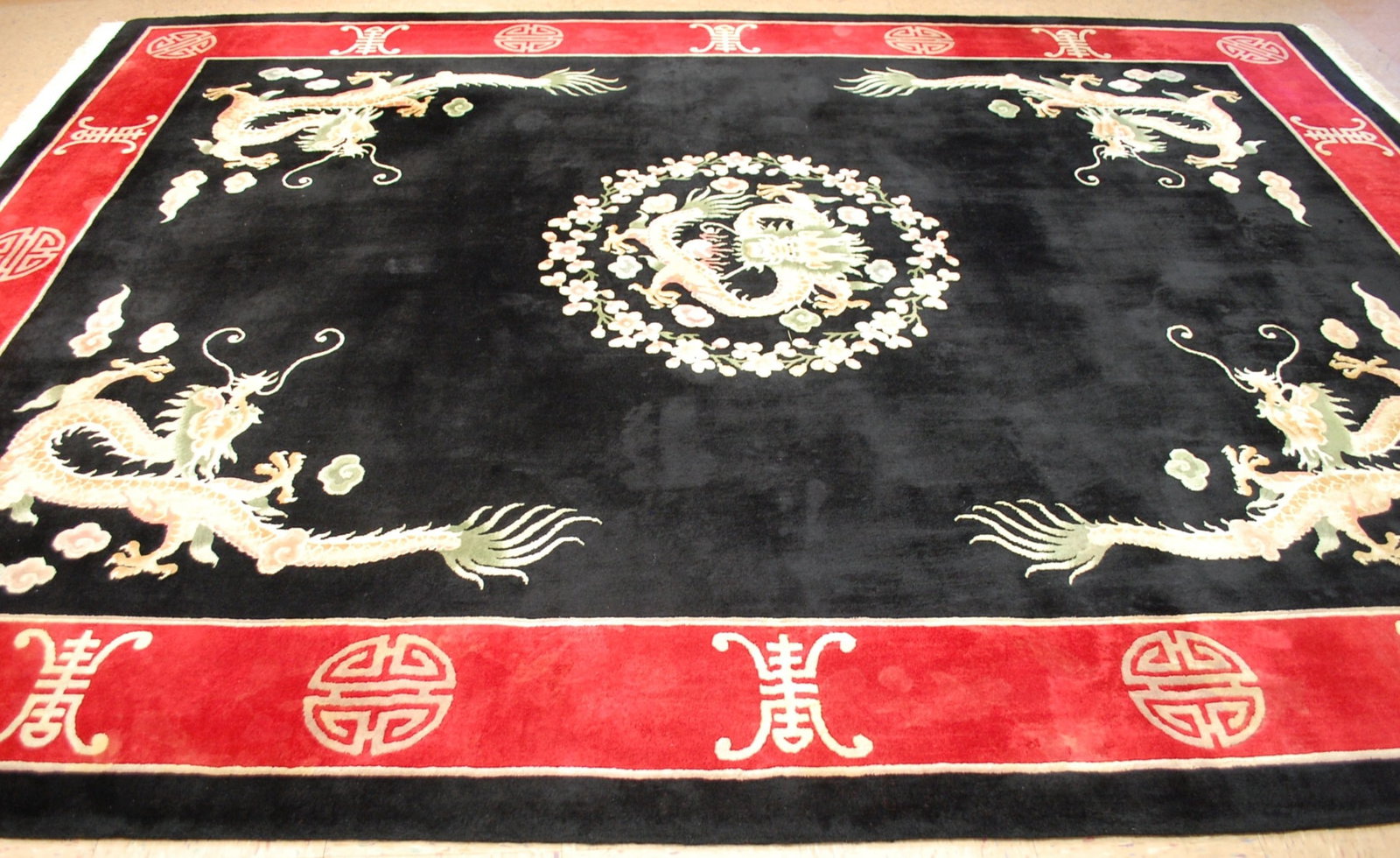 CHINESE NICHOLS RUG 9'x12'2" - 7
