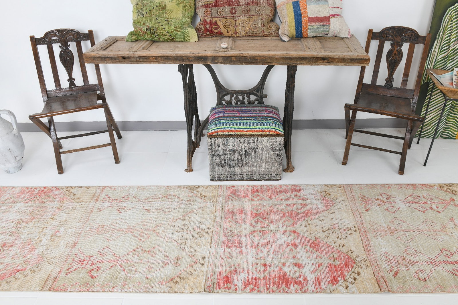 2'7'' x 12'2'' Turkish Handmade Kilim Rug - 18998 - 3