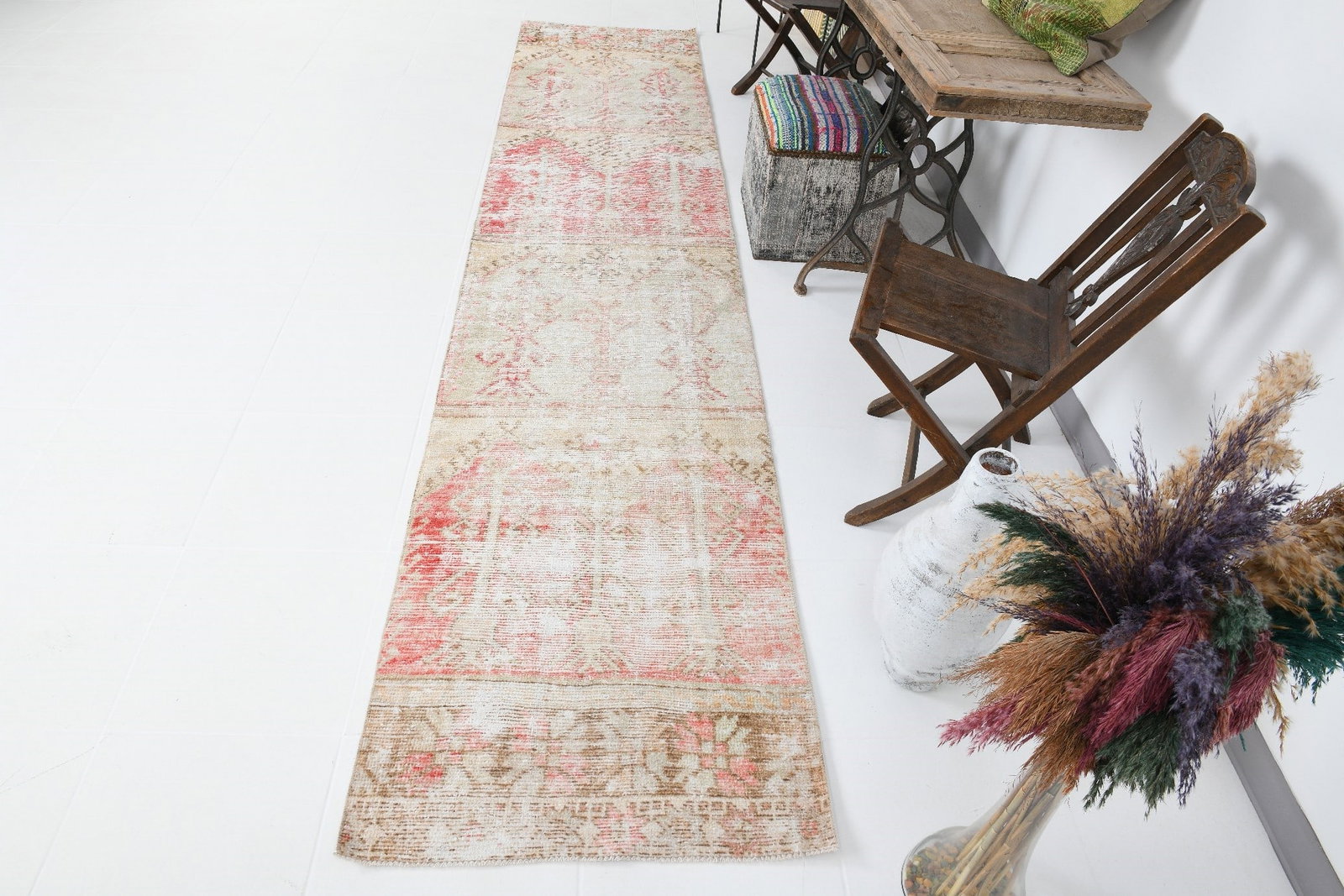 2'7'' x 12'2'' Turkish Handmade Kilim Rug - 18998 - 4