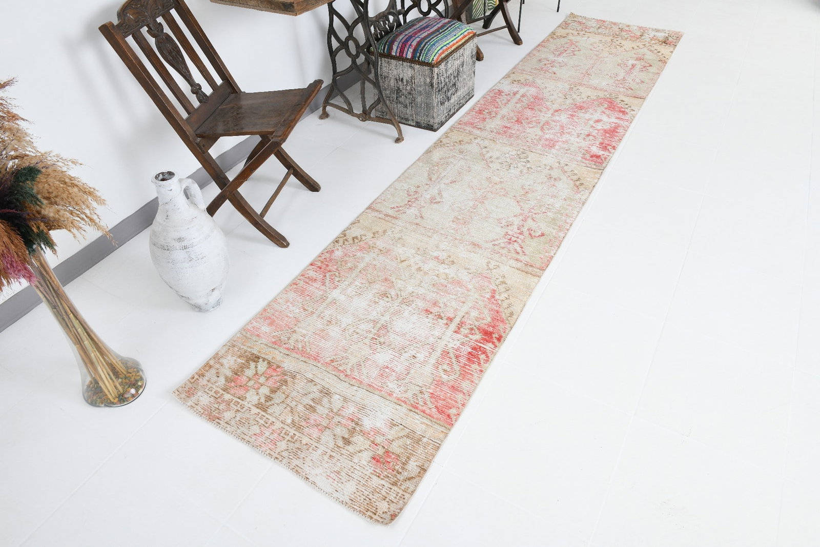 2'7'' x 12'2'' Turkish Handmade Kilim Rug - 18998 - 5