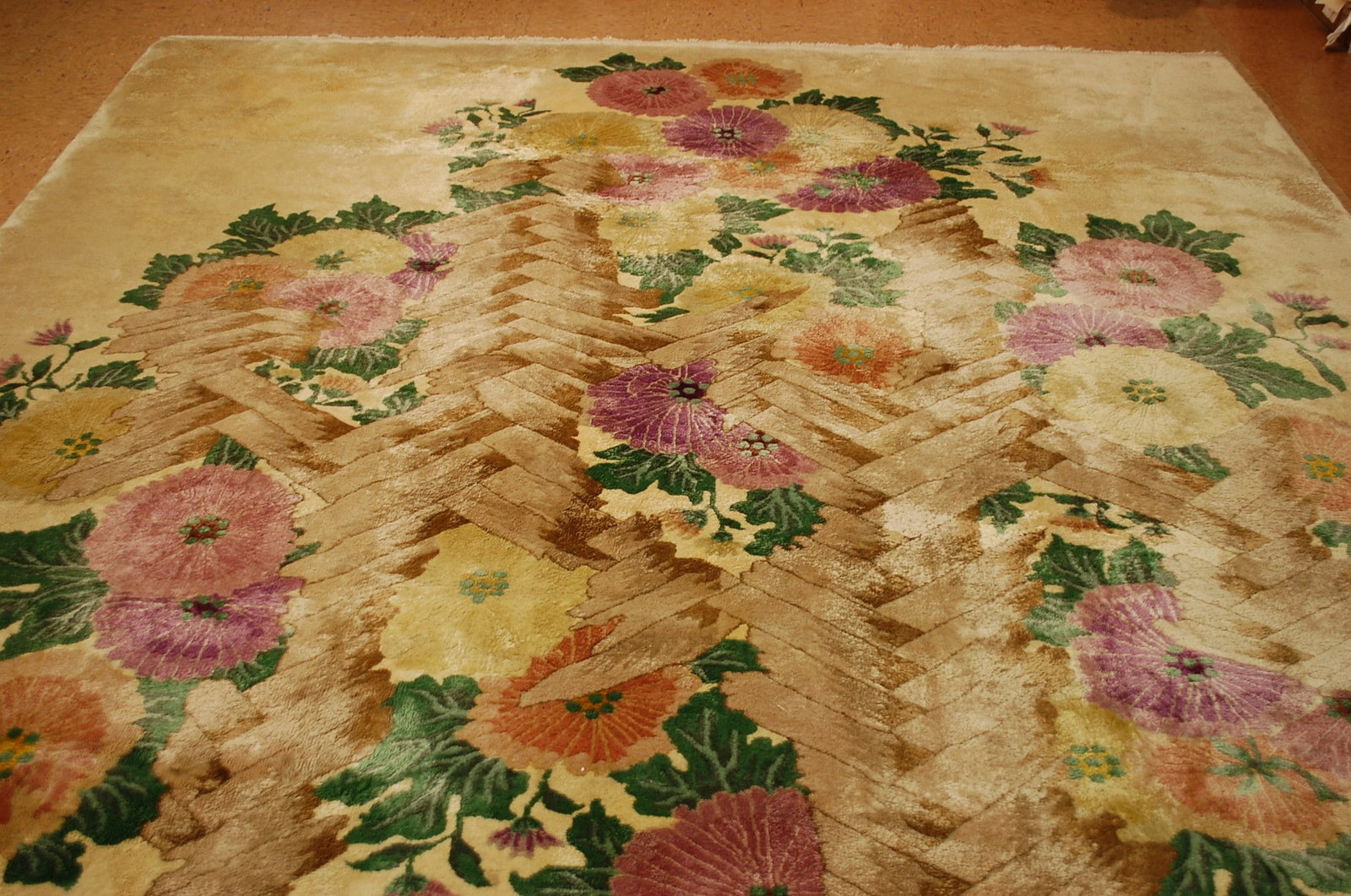 CHINESE NICHOLS RUG 8'10 x 11'9" - 6