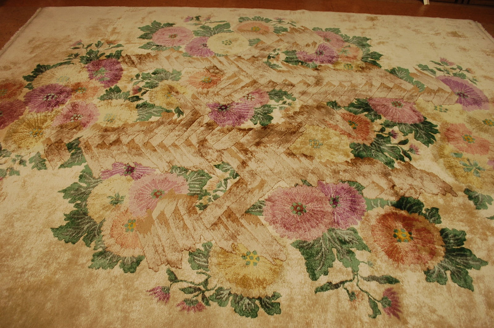 CHINESE NICHOLS RUG 8'10 x 11'9" - 8
