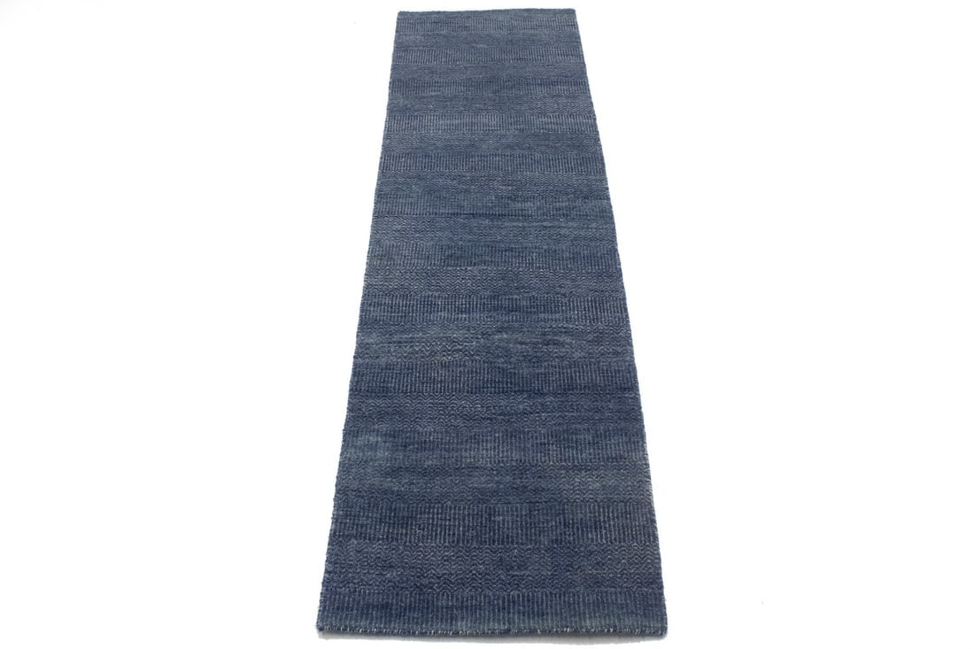 Blue Grass Design 2X7 Modern Oriental Runner Rug - 4