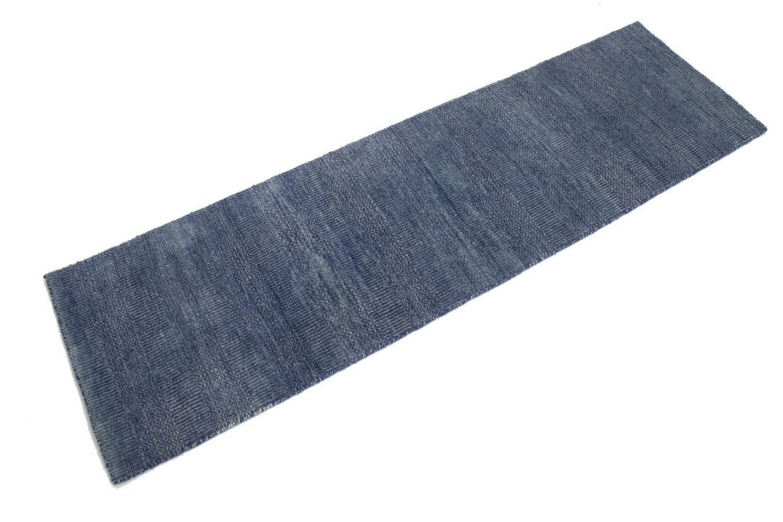 Blue Grass Design 2X7 Modern Oriental Runner Rug - 5