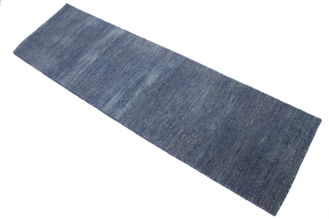 Blue Grass Design 2X7 Modern Oriental Runner Rug - 6