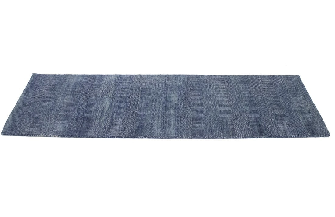 Blue Grass Design 2X7 Modern Oriental Runner Rug - 7