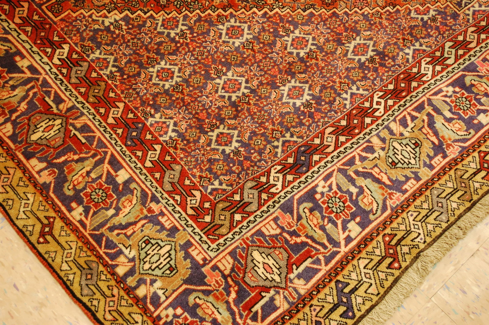 PERSIAN BIJAR RUG 6.9x10.5 - 8