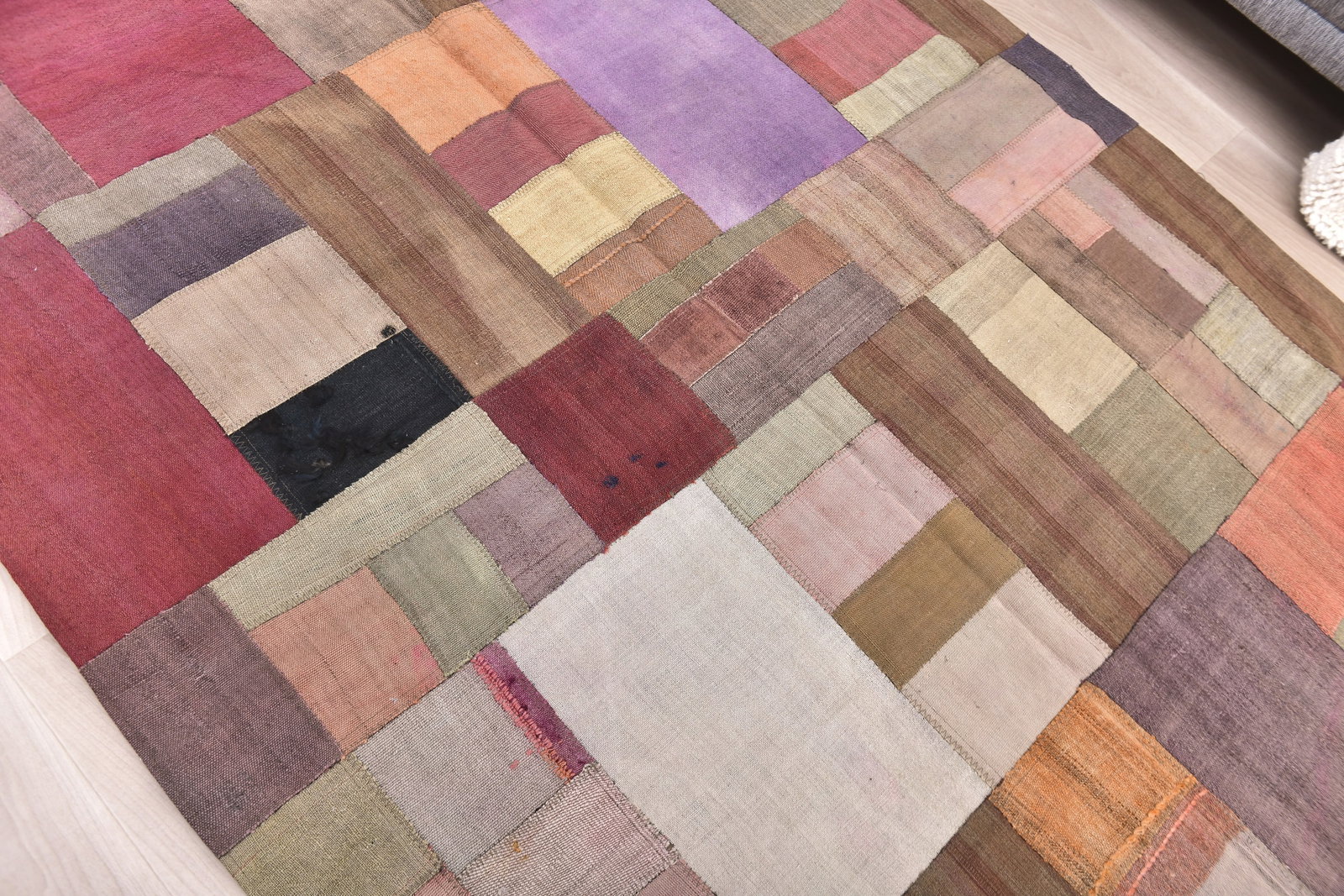 5'2'' x 7'0'' Tulu Filikli Kilim Rug - 240402 - 4