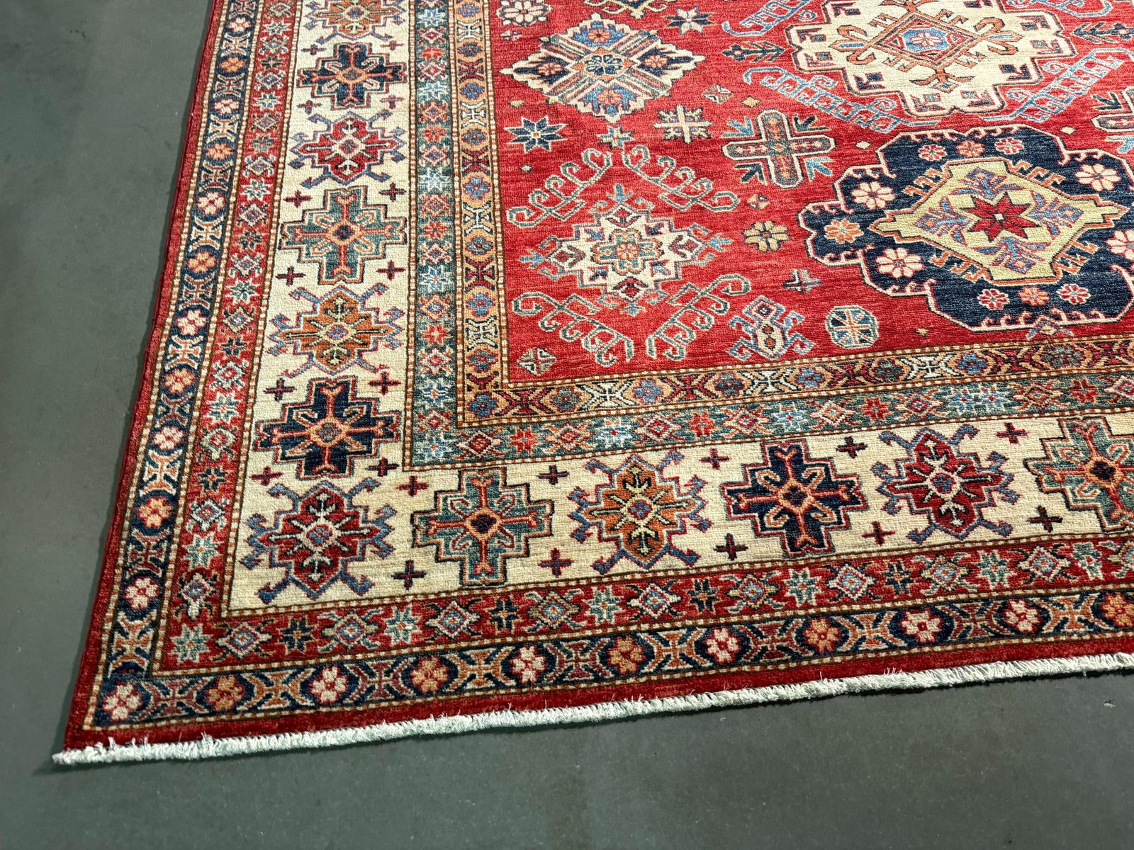 Magnificent Super Kazak Rug 8x9.9 - 2