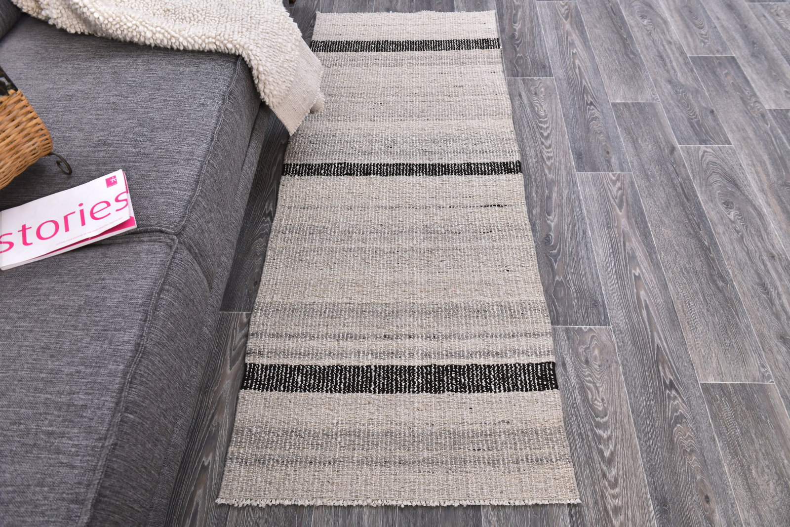 2'3'' x 5'11'' Turkish Handmade Kilim Rug - 243627 - 3