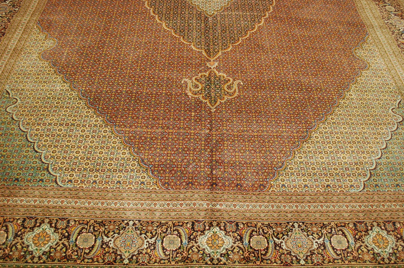 Persian TABRIZ RUG 10 x 13.2 - 6