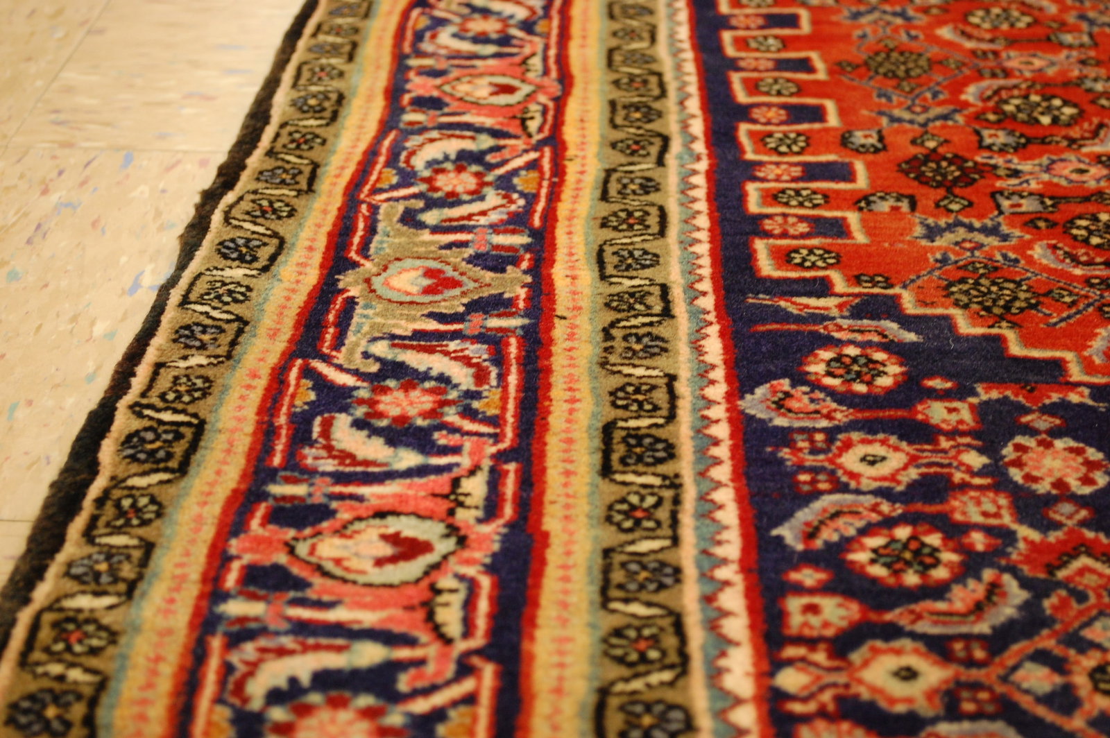 PERSIAN BIJAR RUG 5'1" x 8'10" - 5