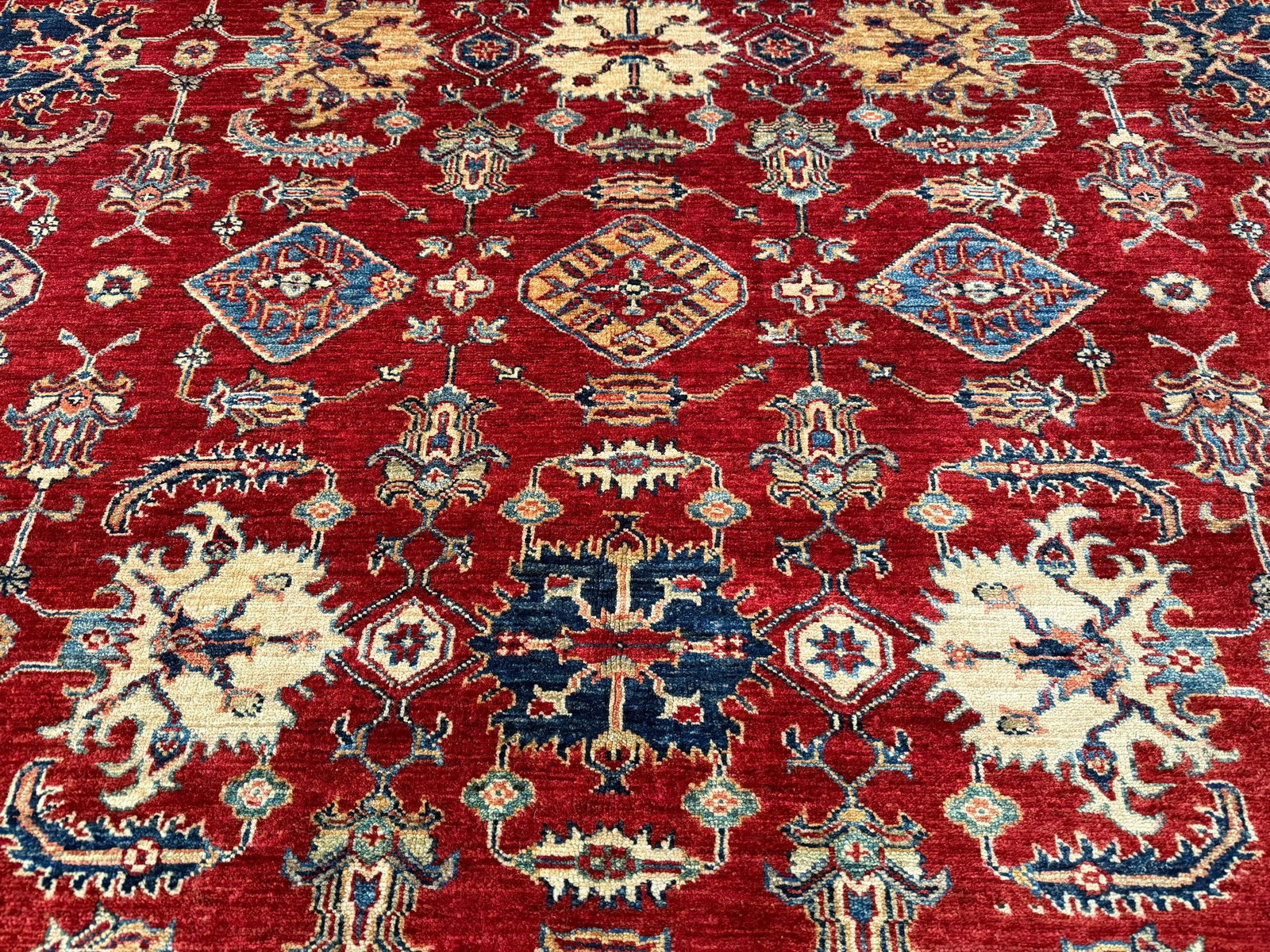 Magnificent Super Kazak Rug 9.1x12.6 - 3