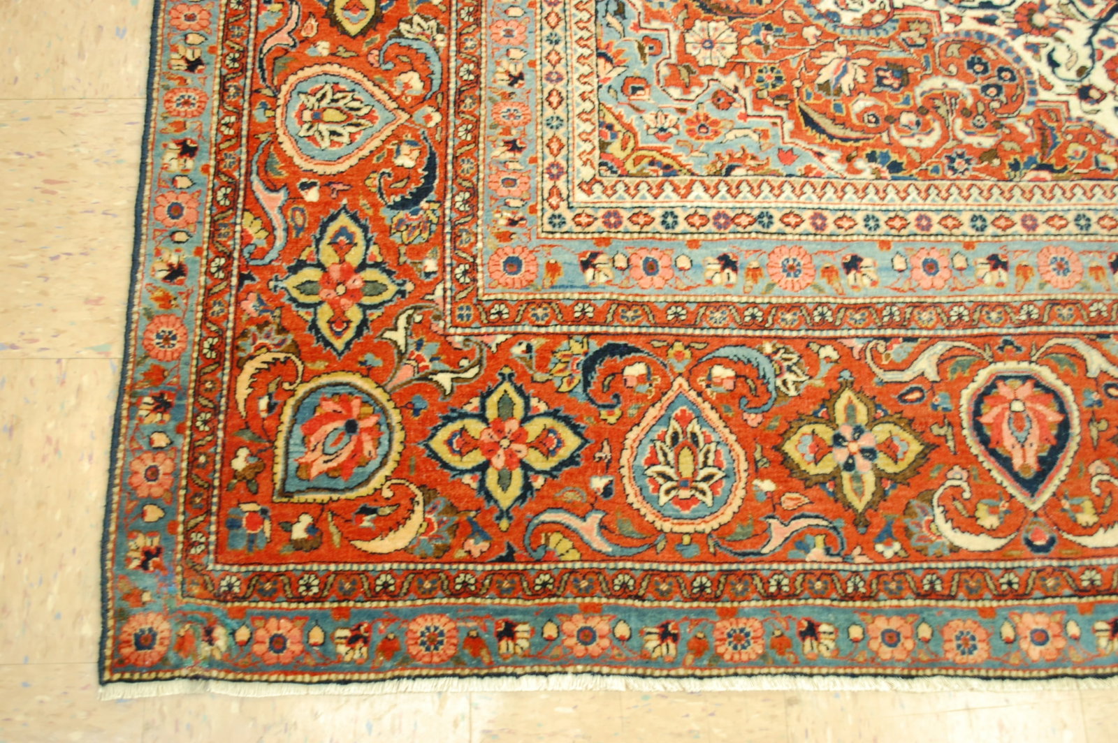 KASHAN ORIENTAL RUG 8'4"x11'3" - 6