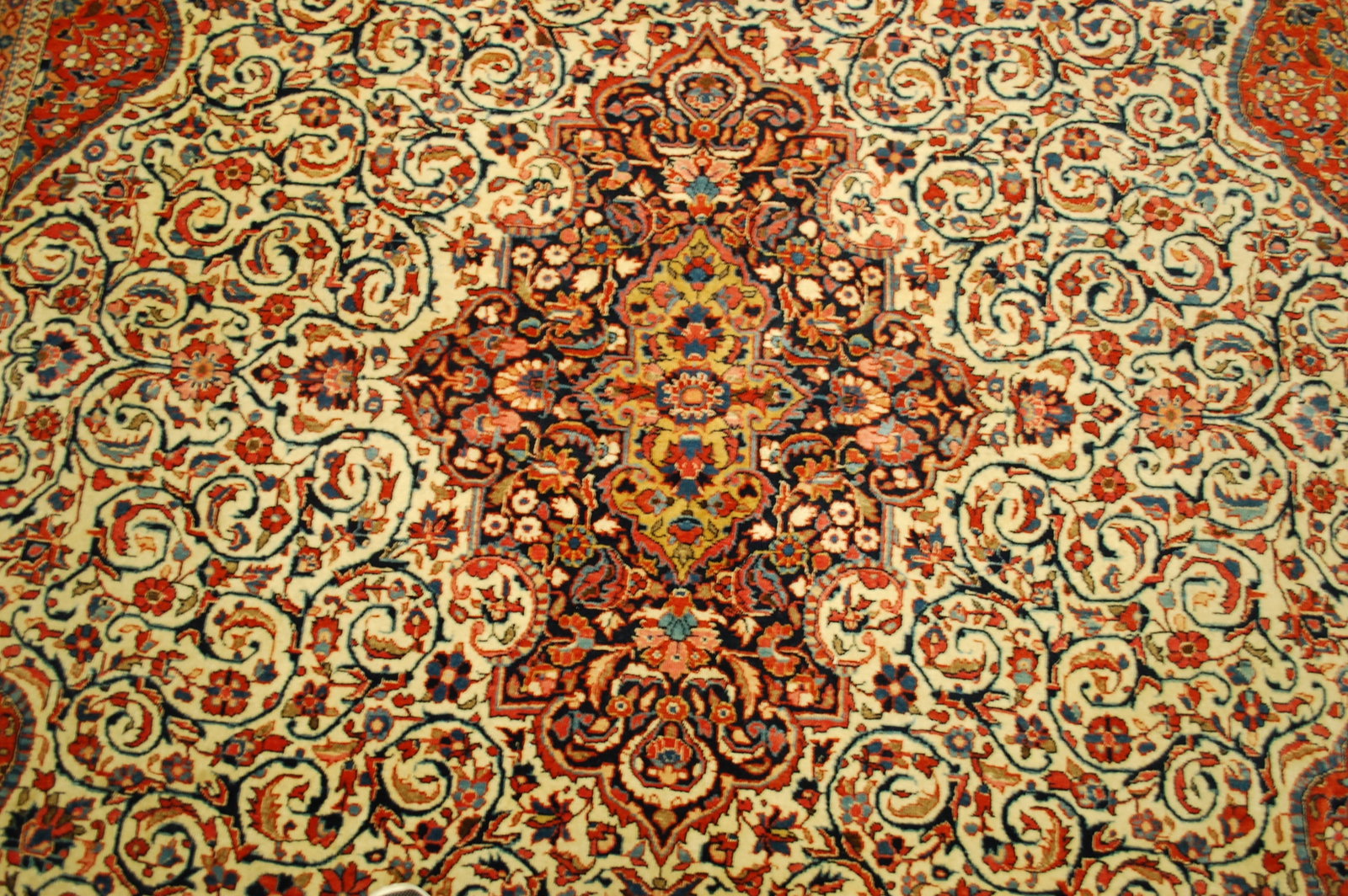 KASHAN ORIENTAL RUG 8'4"x11'3" - 8