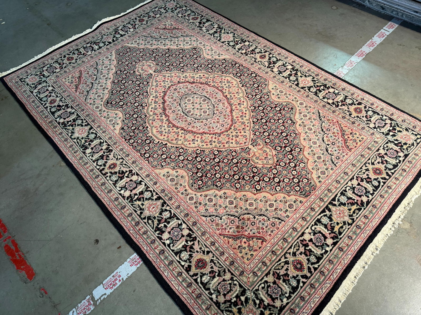 Superb SilkandWool Tabriz Rug 4x6 - 2
