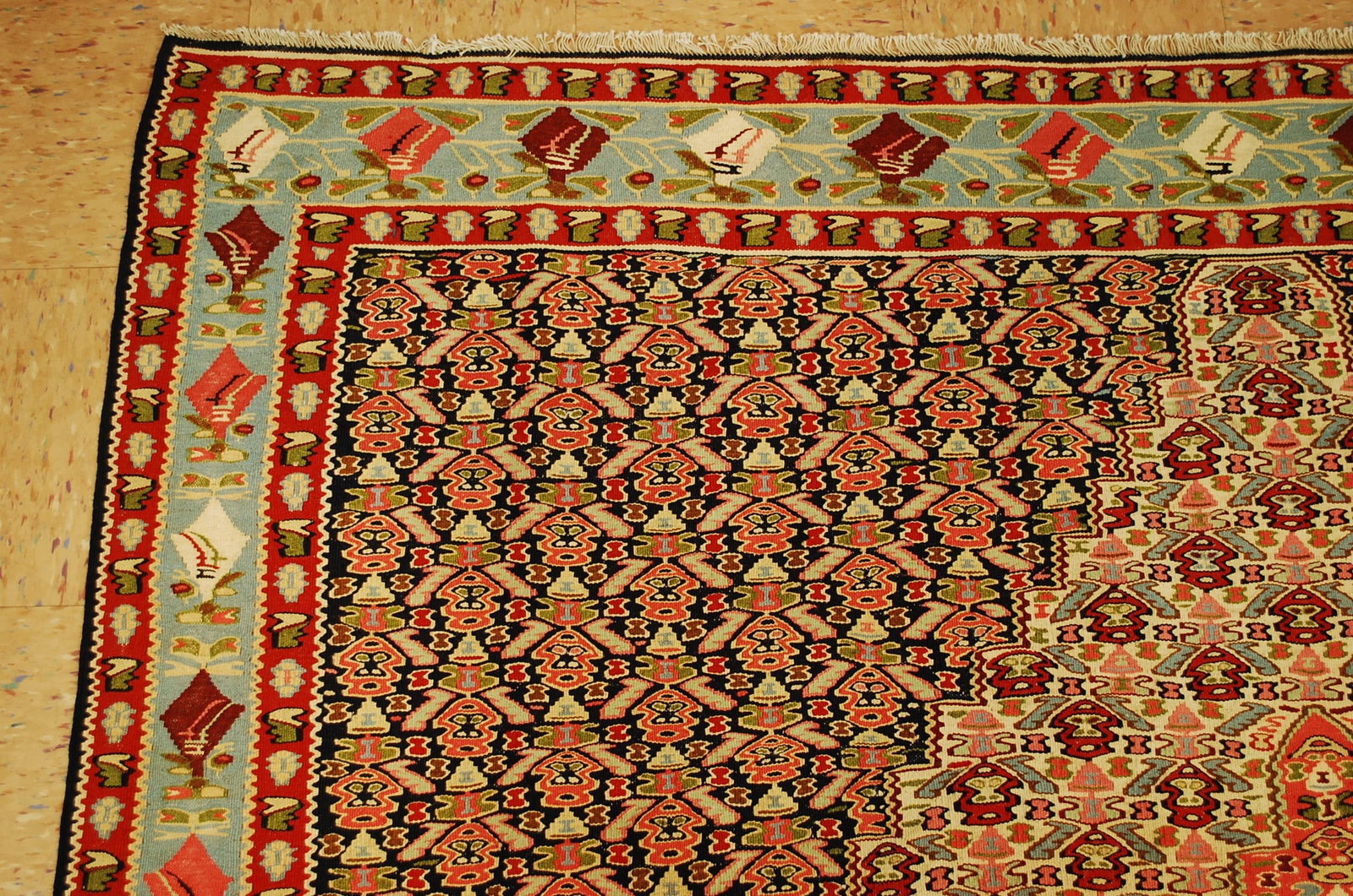Persain SENNAH KILIM RUG 6.9x9.10 - 4