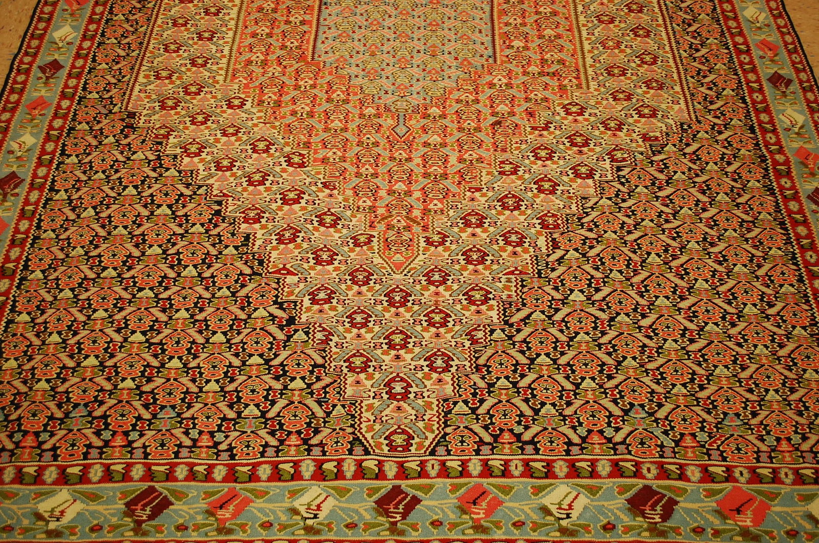 Persain SENNAH KILIM RUG 6.9x9.10 - 6
