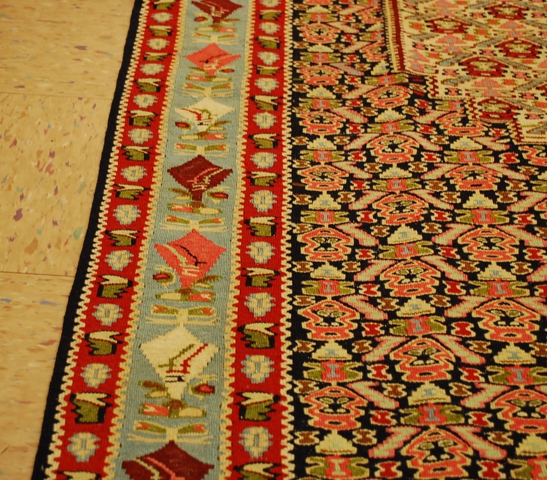 Persain SENNAH KILIM RUG 6.9x9.10 - 8