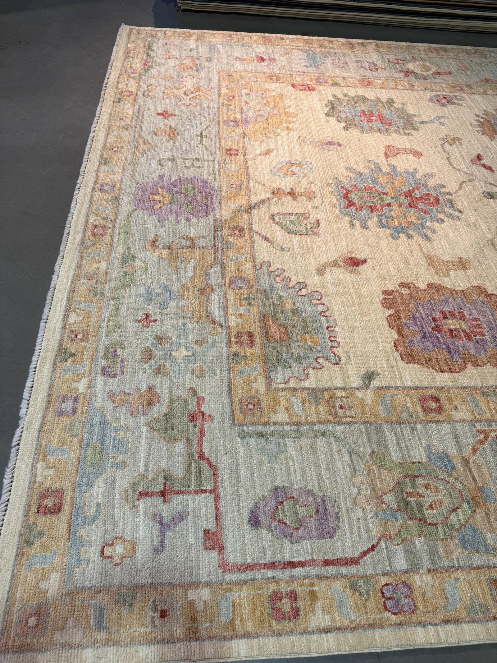 Magnificent Oushak Rug 10x14 - 5