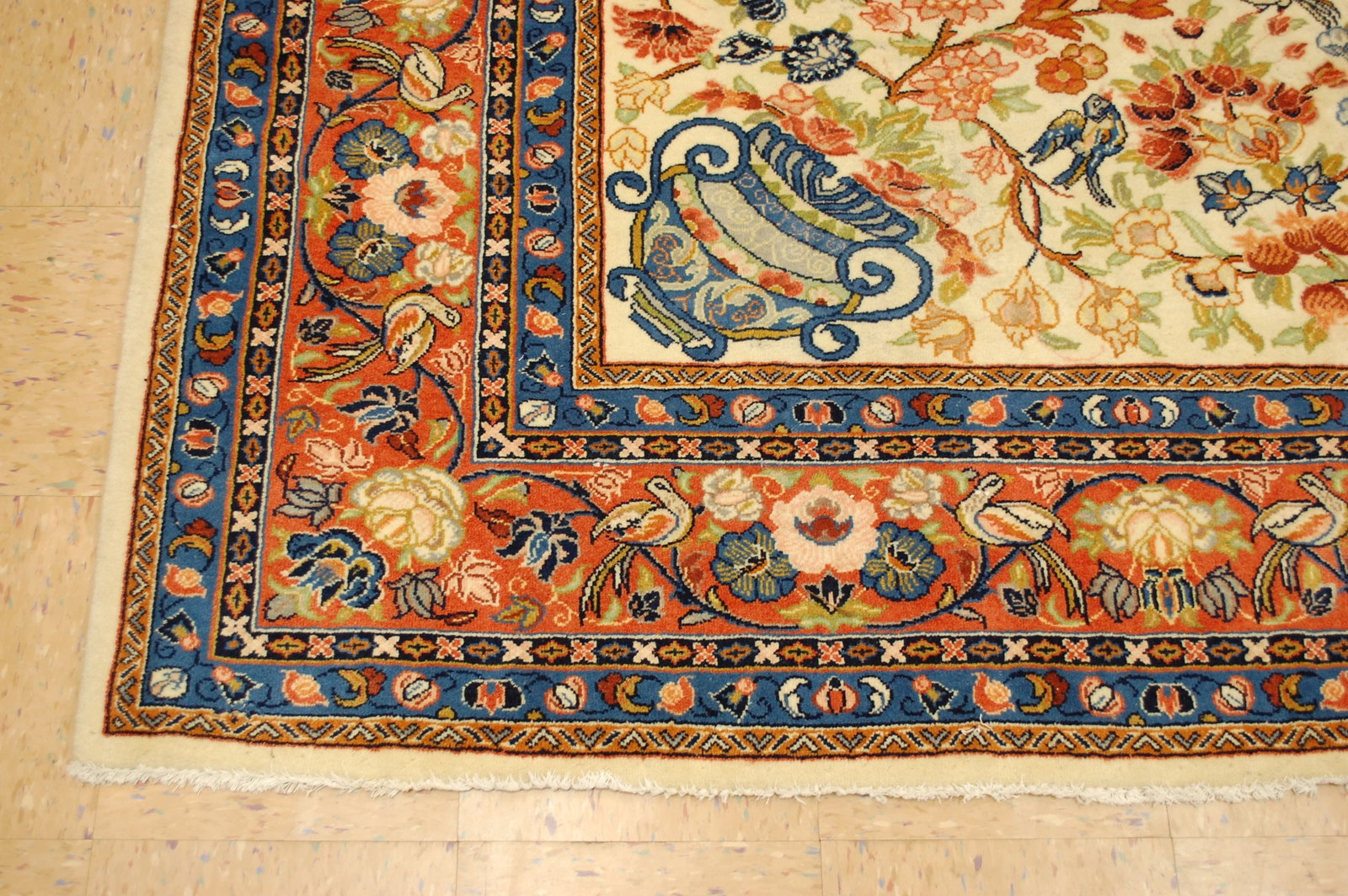 Persian SAROUK RUG 8'4" x 11'2" - 3
