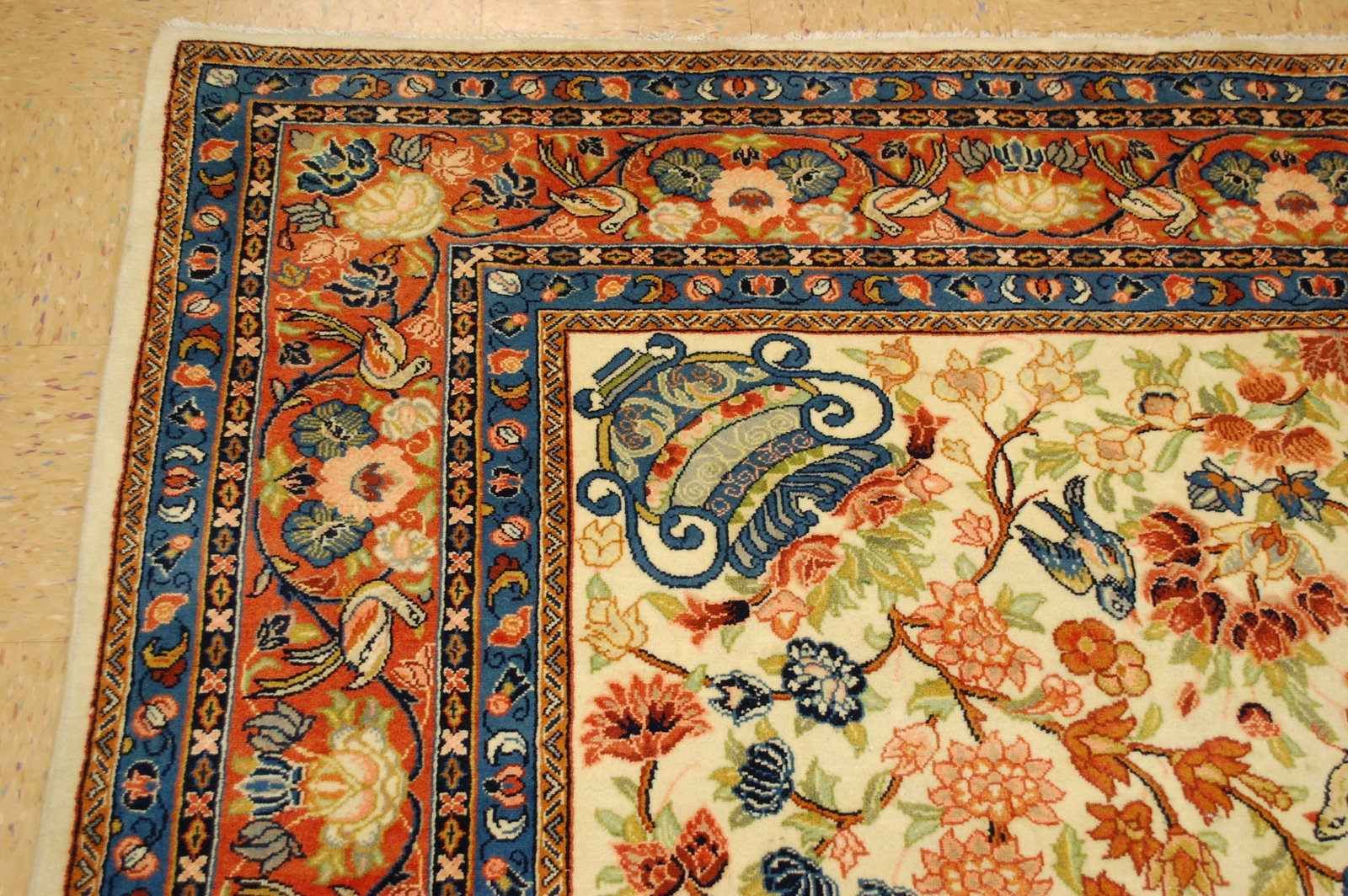 Persian SAROUK RUG 8'4" x 11'2" - 4