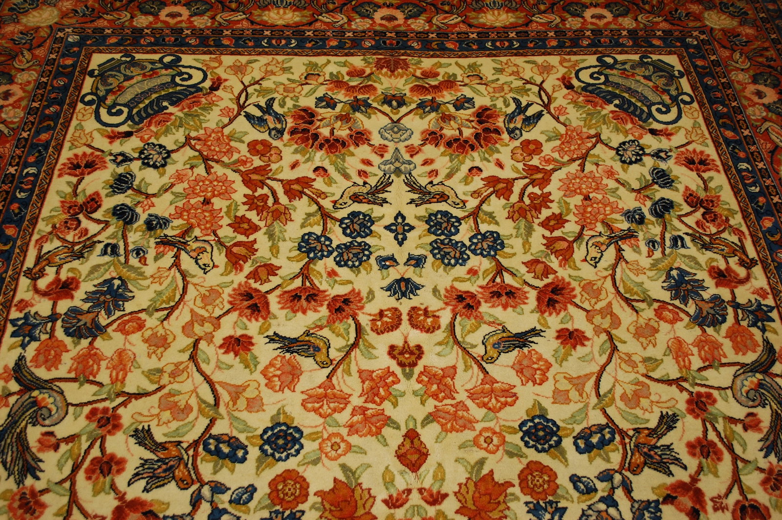 Persian SAROUK RUG 8'4" x 11'2" - 6
