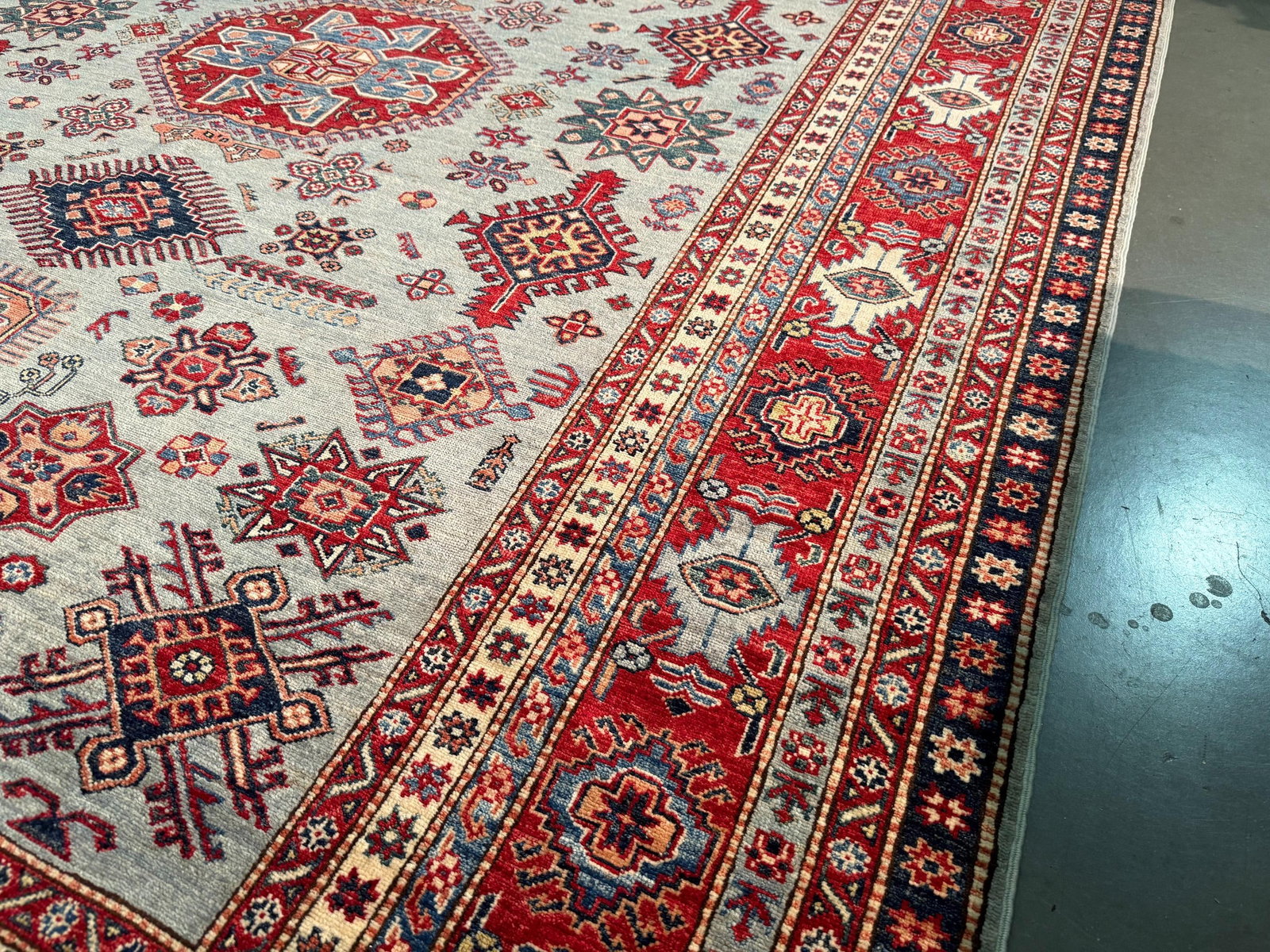 Magnificent Super Kazak Rug 8.1x10.4 - 5