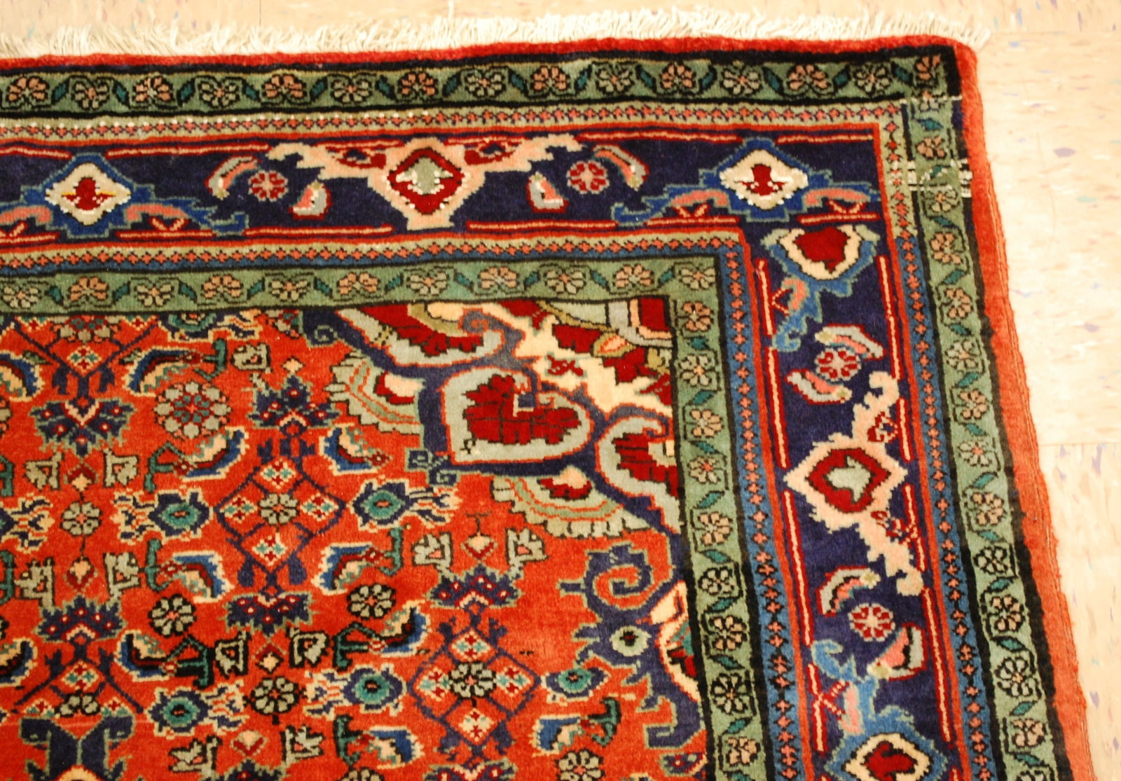 Persian BIJAR RUG 3'9" x5" - 5