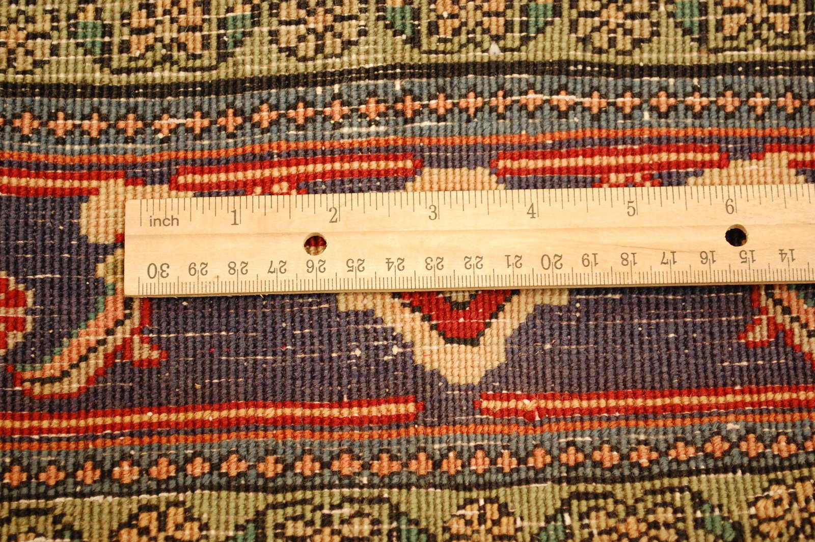 Persian BIJAR RUG 3'9" x5" - 9