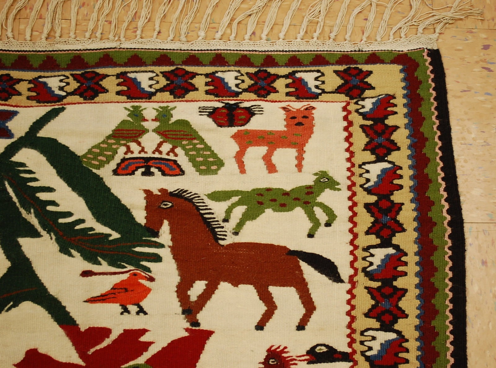 Persian SENNAH KILIM RUG 3.3x5.3 - 5