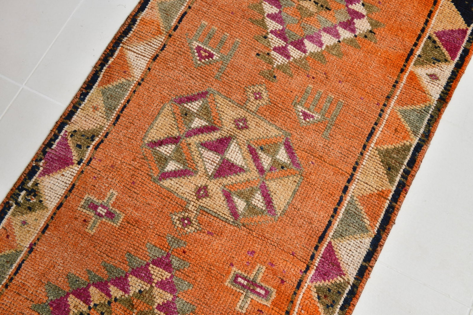 2'9'' x 12'11'' Turkish Handmade Kilim Rug - 22308 - 6