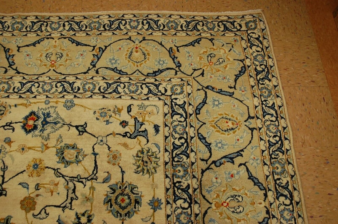 PERSIAN KESHAN RUG 9.8x13.7 - 5