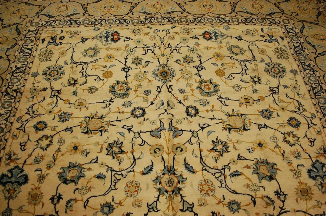 PERSIAN KESHAN RUG 9.8x13.7 - 7
