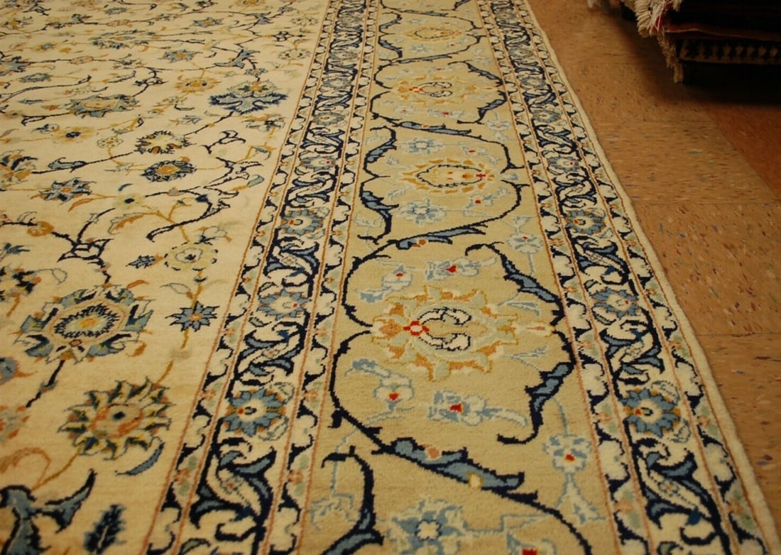PERSIAN KESHAN RUG 9.8x13.7 - 8