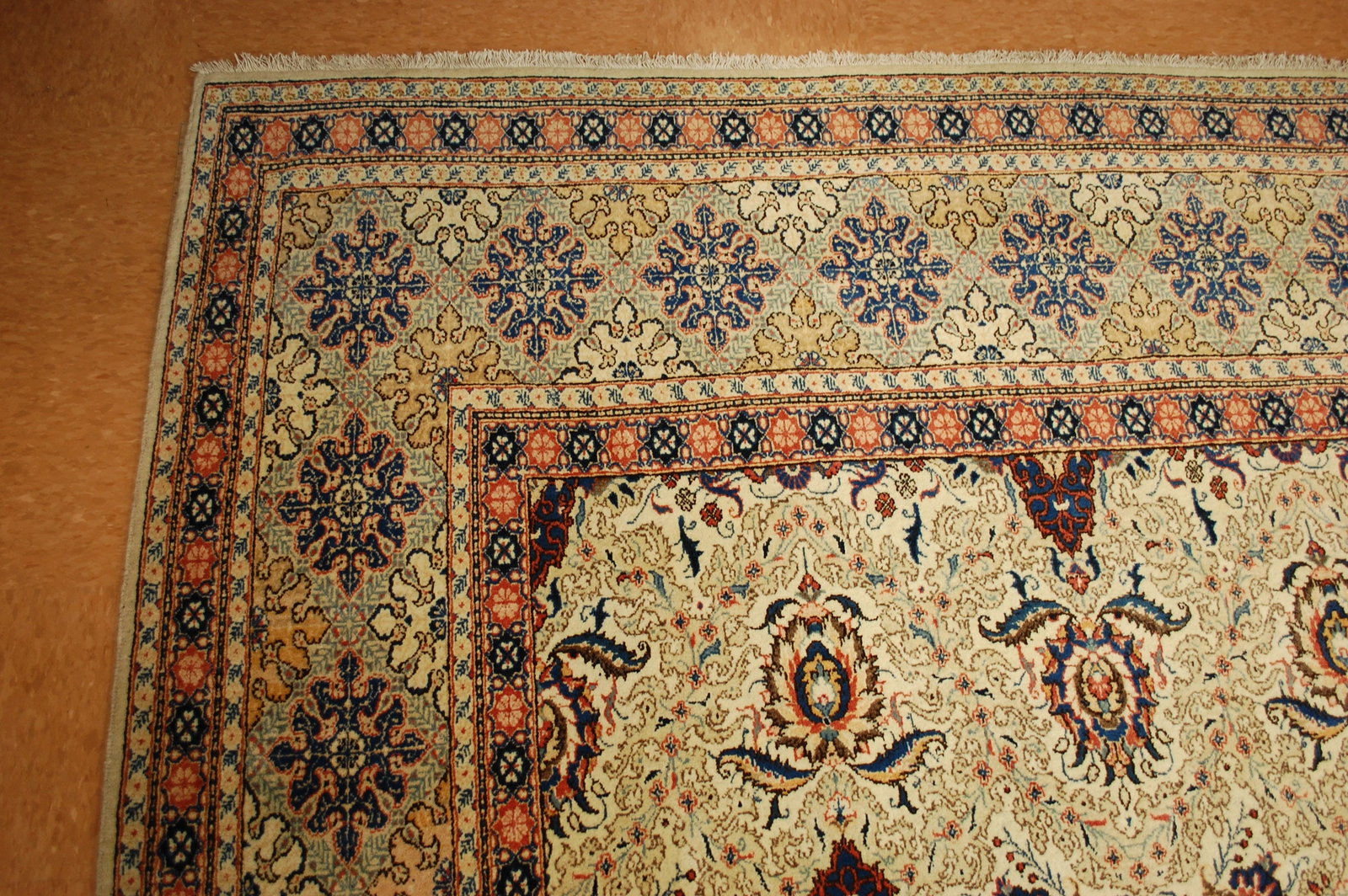 Persian KASHAN RUG 11.4x18.1 - 5