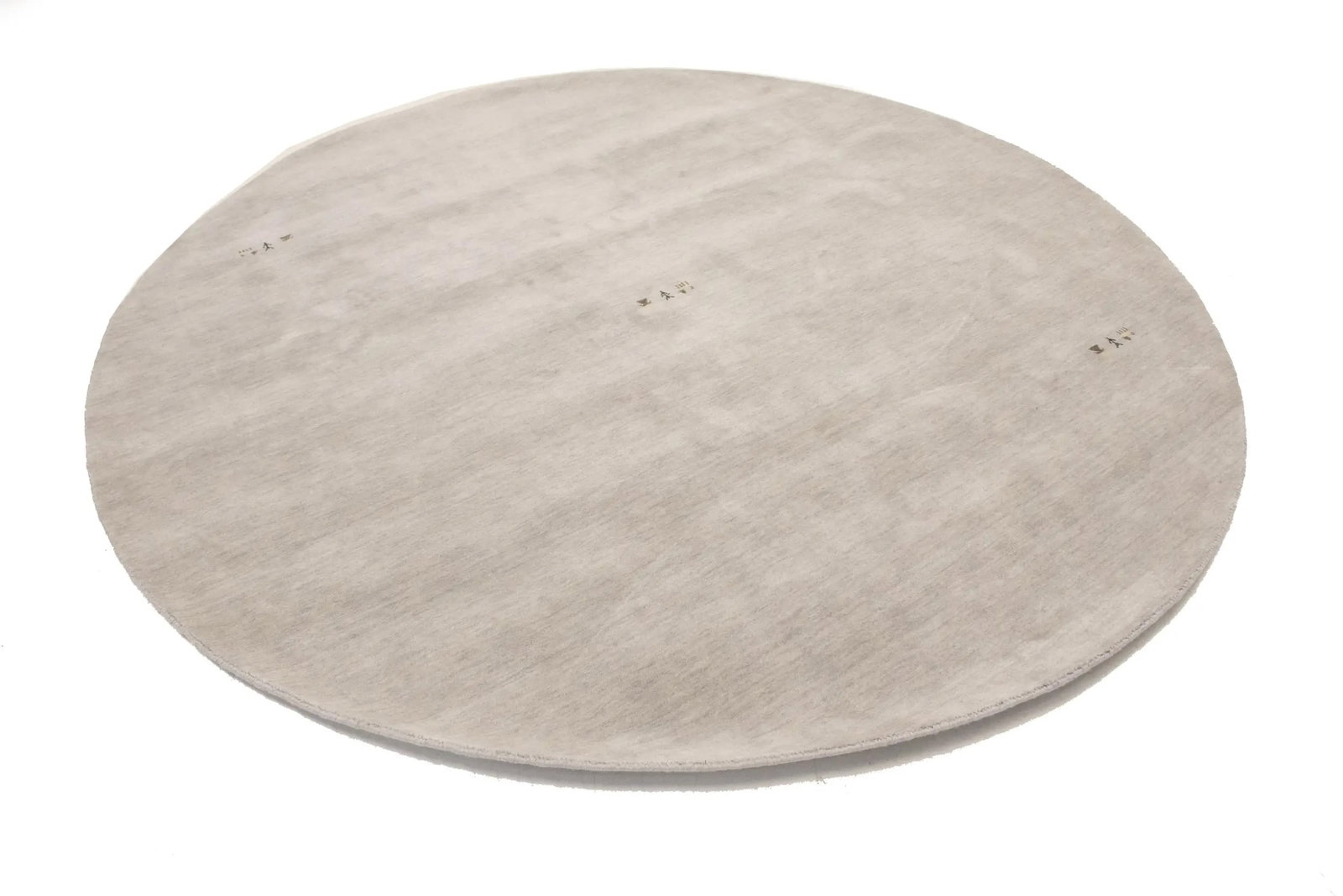 Greige Tribal 6X6 Gabbeh Modern Round Rug - 7