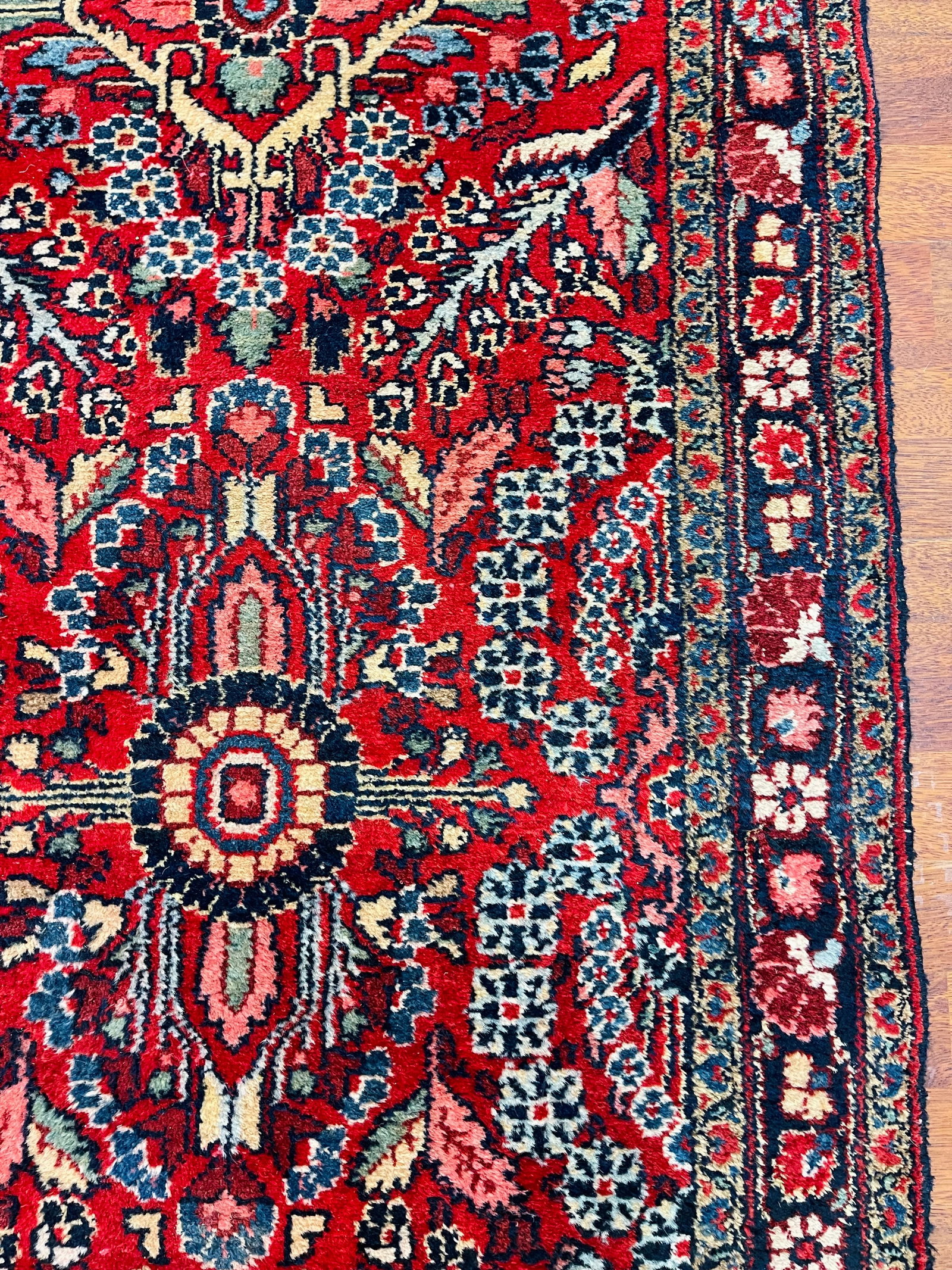 Antique Persian Hamadan Runner-4974 - 7