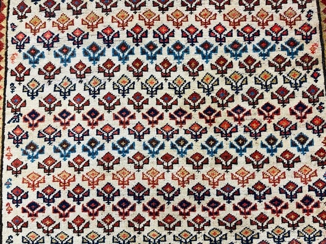 Antique persian Bidjar Rug-3466 - 2