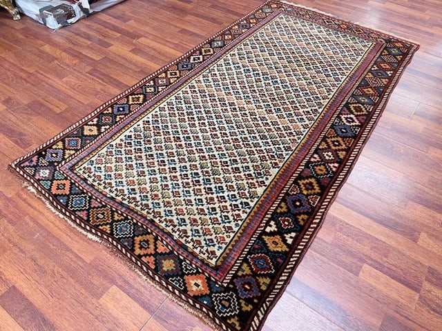 Antique persian Bidjar Rug-3466 - 5