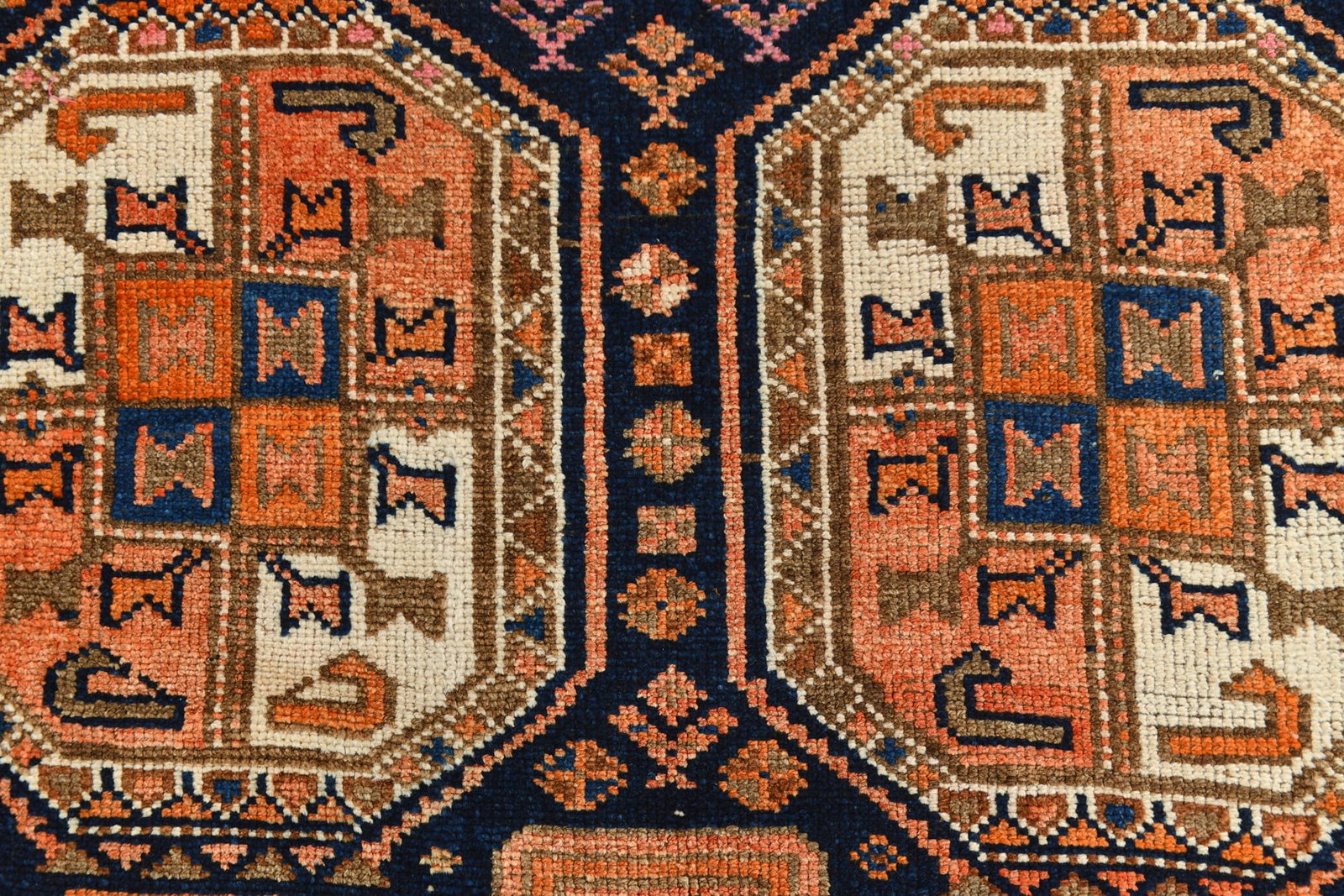 3'7'' x 10'7'' Vintage Wool Runner Rug - 23484 - 6