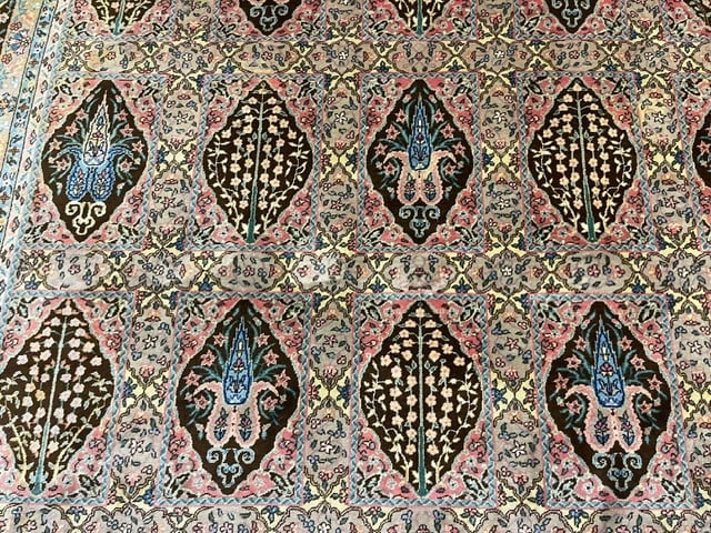 Vintage Persian Tabriz Design Rug-5386 - 2