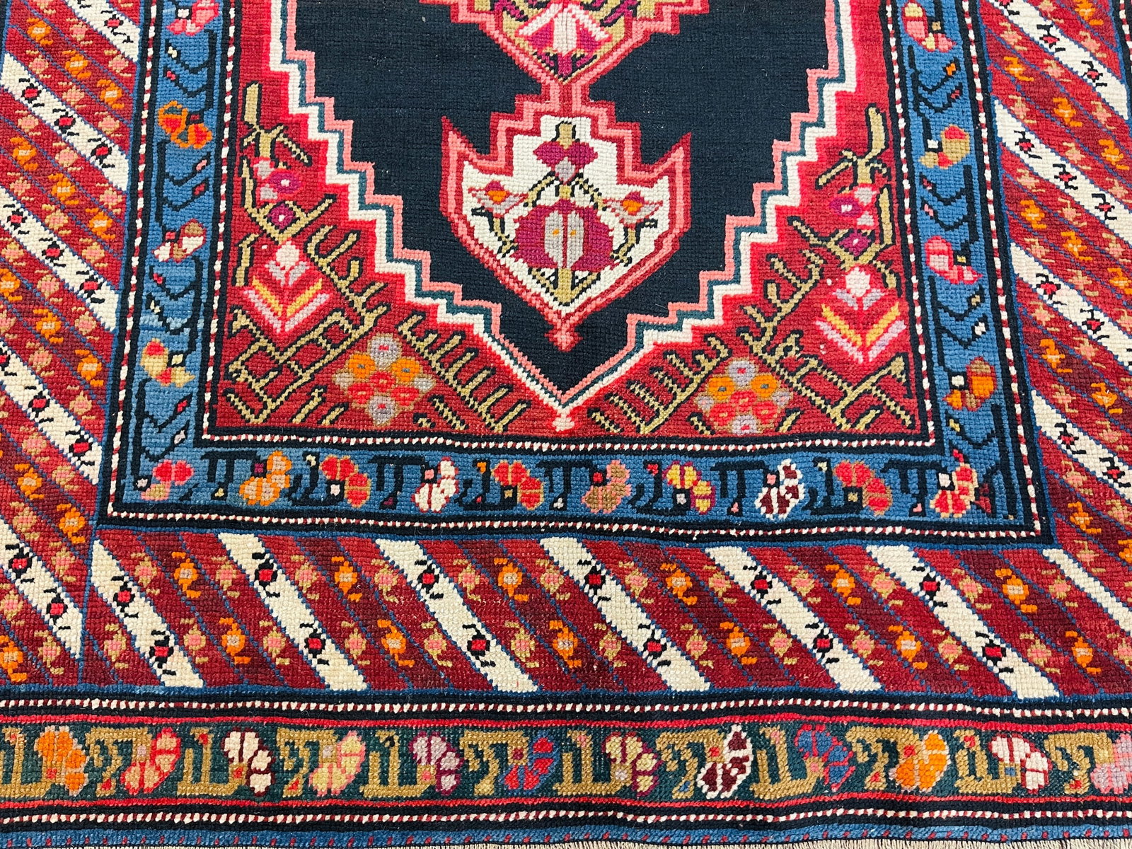 Antique karabagh Caucasian Rug-4923 - 2